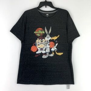 Space Jam Bugs Bunny Taz Daffy Old Navy Collectabilitees Tune Squad Shirt Large